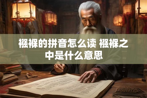 襁褓的拼音怎么读 襁褓之中是什么意思