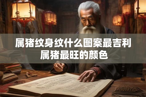 属猪纹身纹什么图案最吉利 属猪最旺的颜色 属猪纹身纹什么图案最吉利 属猪最旺的颜色