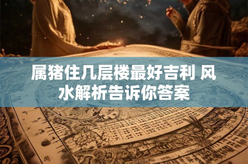 属猪住几层楼最好吉利 风水解析告诉你答案 属猪住几层楼最好吉利 风水解析告诉你答案