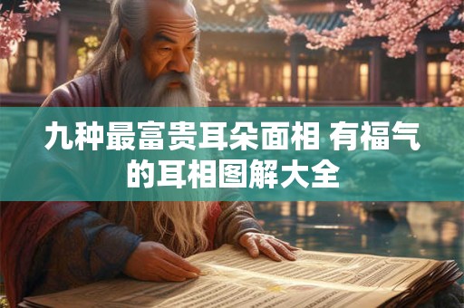 九种最富贵耳朵面相 有福气的耳相图解大全 九种最富贵耳朵面相 有福气的耳相图解大全