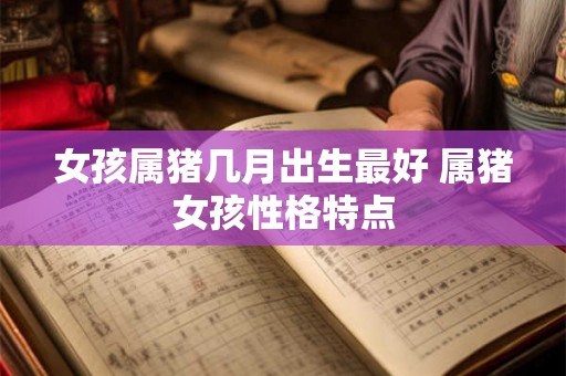 女孩属猪几月出生最好 属猪女孩性格特点 女孩属猪几月出生最好 属猪女孩性格特点
