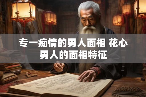 专一痴情的男人面相 花心男人的面相特征 专一痴情的男人面相 花心男人的面相特征