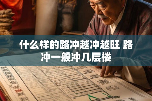 什么样的路冲越冲越旺 路冲一般冲几层楼 什么样的路冲越冲越旺 路冲一般冲几层楼