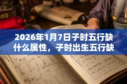 2026年1月7日子时五行缺什么属性,子时出生五行缺什么 2026年1月7日子时五行缺什么属性,子时出生五行缺什么