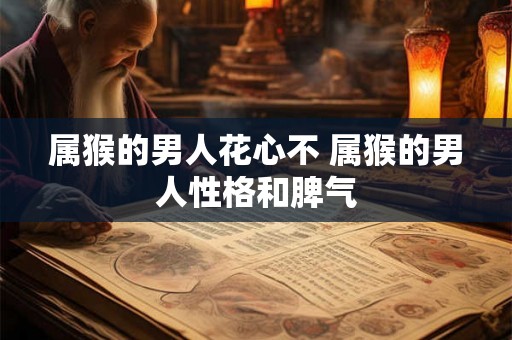 属猴的男人花心不 属猴的男人性格和脾气 属猴的男人花心不 属猴的男人性格和脾气