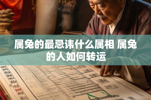 属兔的最忌讳什么属相 属兔的人如何转运 属兔的最忌讳什么属相 属兔的人如何转运