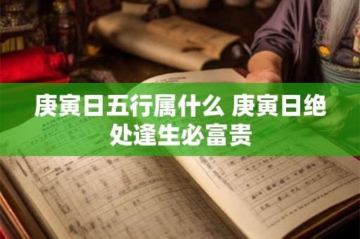 庚寅日五行属什么 庚寅日绝处逢生必富贵