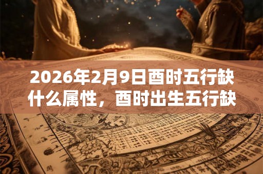 2026年2月9日酉时五行缺什么属性,酉时出生五行缺什么 2026年2月9日酉时五行缺什么属性,酉时出生五行缺什么