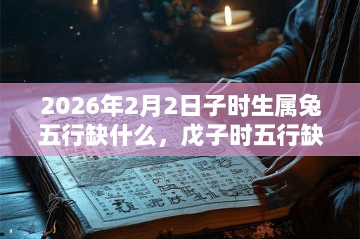 2026年2月2日子时生属兔五行缺什么,戊子时五行缺什么 2026年2月2日子时生属兔五行缺什么,戊子时五行缺什么