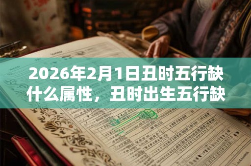 2026年2月1日丑时五行缺什么属性，丑时出生五行缺什么
