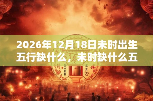 2026年12月18日未时出生五行缺什么,未时缺什么五行 2026年12月18日未时出生五行缺什么,未时缺什么五行