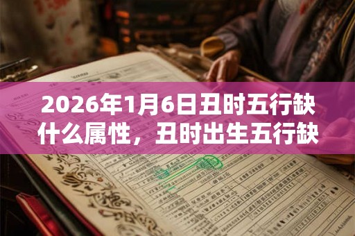 2026年1月6日丑时五行缺什么属性，丑时出生五行缺什么