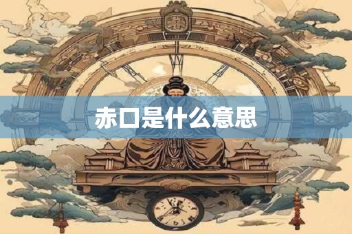赤口是什么意思