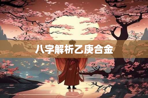 八字解析乙庚合金