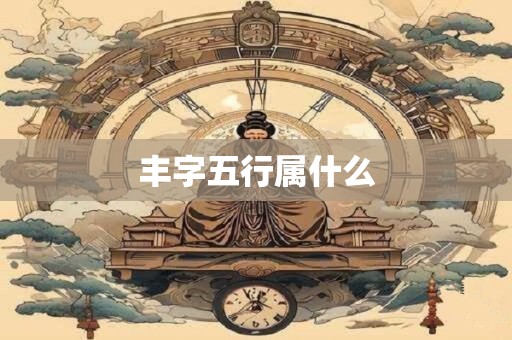 丰字五行属什么