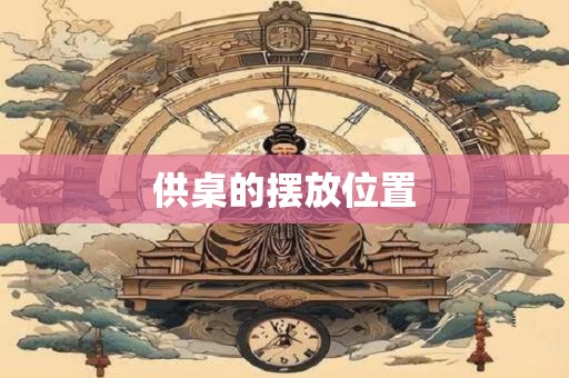 供桌的摆放位置