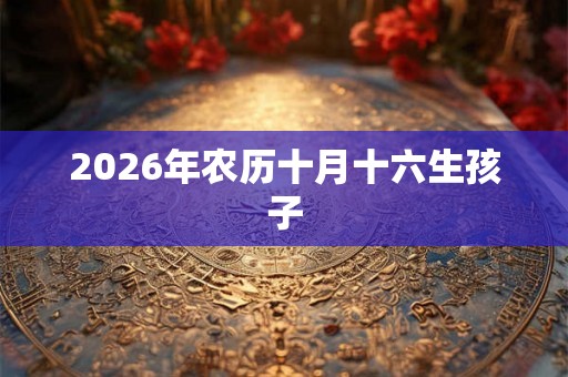2026年农历十月十六生孩子