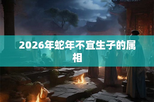 2026年蛇年不宜生子的属相