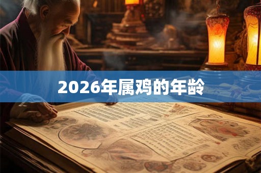 2026年属鸡的年龄