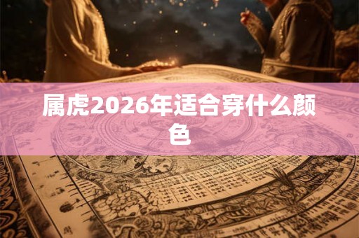 属虎2026年适合穿什么颜色