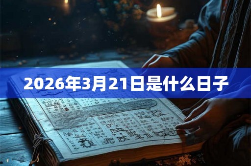 2026年3月21日是什么日子