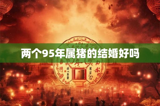 两个95年属猪的结婚好吗