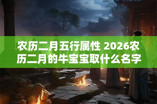 农历二月五行属性 2026农历二月的牛宝宝取什么名字好