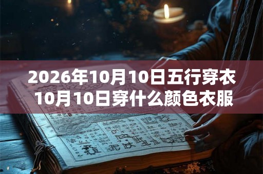 2026年10月10日五行穿衣 10月10日穿什么颜色衣服