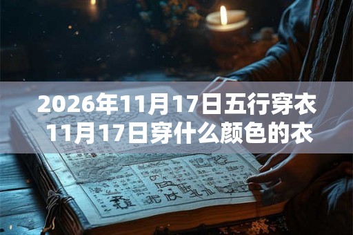 2026年11月17日五行穿衣 11月17日穿什么颜色的衣服