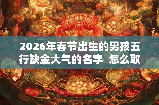 2026年春节出生的男孩五行缺金大气的名字  怎么取名字