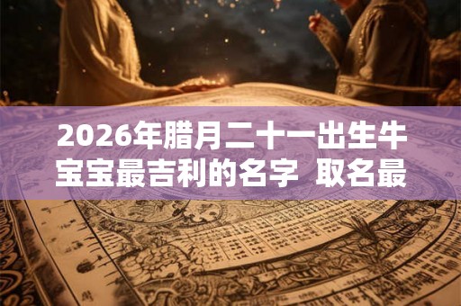 2026年腊月二十一出生牛宝宝最吉利的名字  取名最佳字