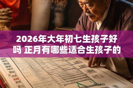 2026年大年初七生孩子好吗 正月有哪些适合生孩子的日子