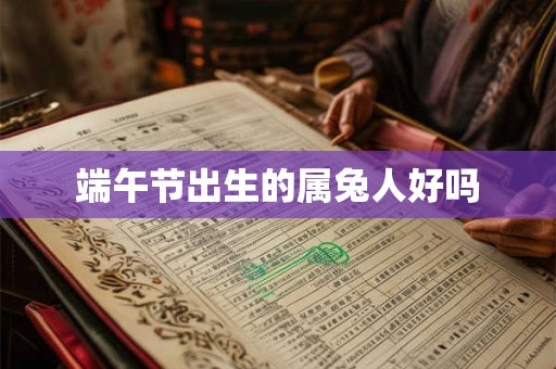 端午节出生的属兔人好吗