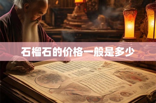 石榴石的价格一般是多少