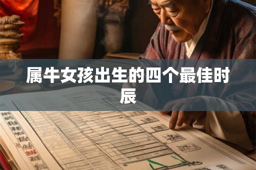 属牛女孩出生的四个最佳时辰