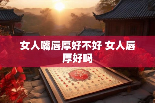 女人嘴唇厚好不好 女人唇厚好吗