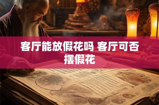 客厅能放假花吗 客厅可否摆假花