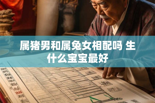 属猪男和属兔女相配吗 生什么宝宝最好