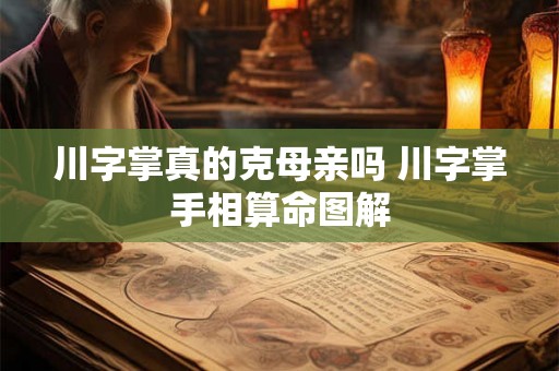 川字掌真的克母亲吗 川字掌手相算命图解