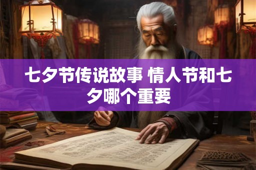 七夕节传说故事 情人节和七夕哪个重要
