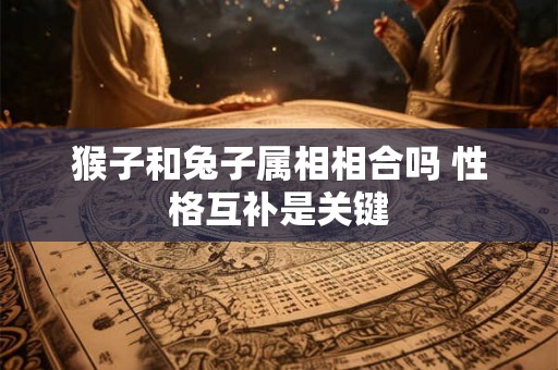 猴子和兔子属相相合吗 性格互补是关键 猴子和兔子属相相合吗 性格互补是关键