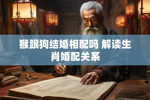 猴跟狗结婚相配吗 解读生肖婚配关系 猴跟狗结婚相配吗 解读生肖婚配关系