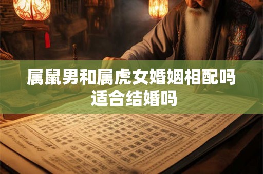 属鼠男和属虎女婚姻相配吗 适合结婚吗 属鼠男和属虎女婚姻相配吗 适合结婚吗