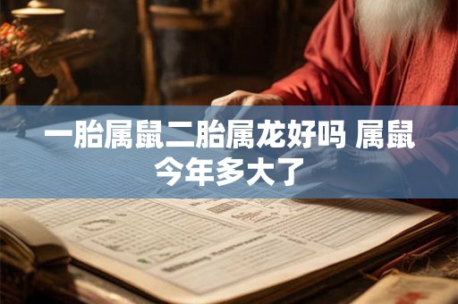 一胎属鼠二胎属龙好吗 属鼠今年多大了 一胎属鼠二胎属龙好吗 属鼠今年多大了