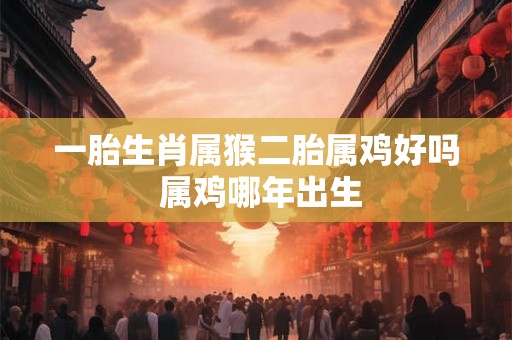 一胎生肖属猴二胎属鸡好吗 属鸡哪年出生 一胎生肖属猴二胎属鸡好吗 属鸡哪年出生