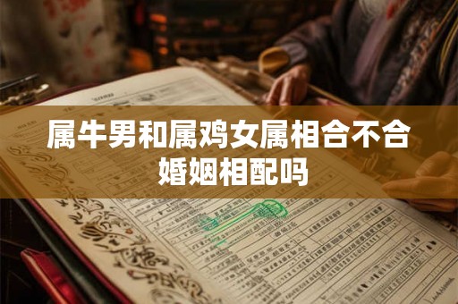 属牛男和属鸡女属相合不合 婚姻相配吗 属牛男和属鸡女属相合不合 婚姻相配吗
