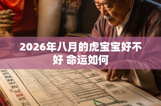 2026年八月的虎宝宝好不好 命运如何 2026年八月的虎宝宝好不好 命运如何