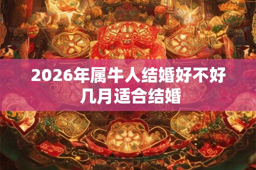 2026年属牛人结婚好不好 几月适合结婚 2026年属牛人结婚好不好 几月适合结婚