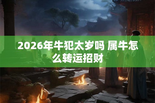 2026年牛犯太岁吗 属牛怎么转运招财 2026年牛犯太岁吗 属牛怎么转运招财