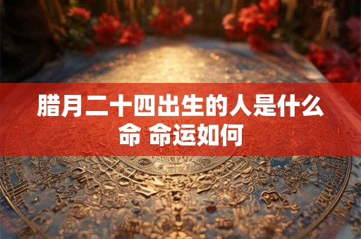 腊月二十四出生的人是什么命 命运如何